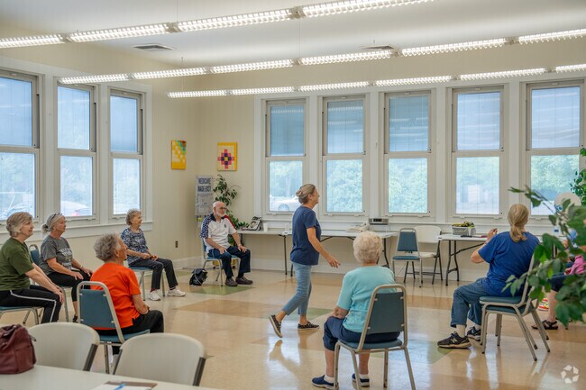 Visit the Mount Olive Community Center for fun with friends.