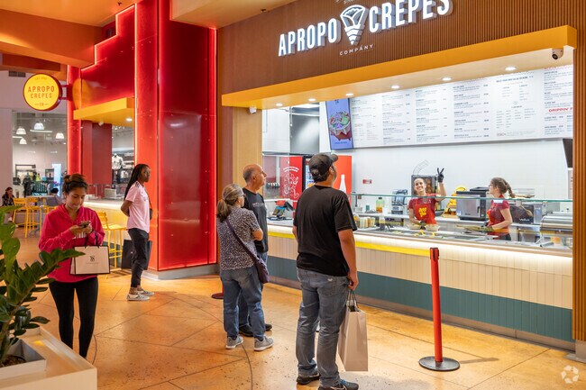 Dolphin Mall offers diverse dining options near Fontainebleau Park West.