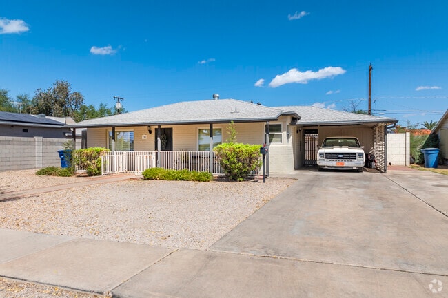 Experience low-maintenance beauty with the rock garden homes in Arrowhead Meadows.