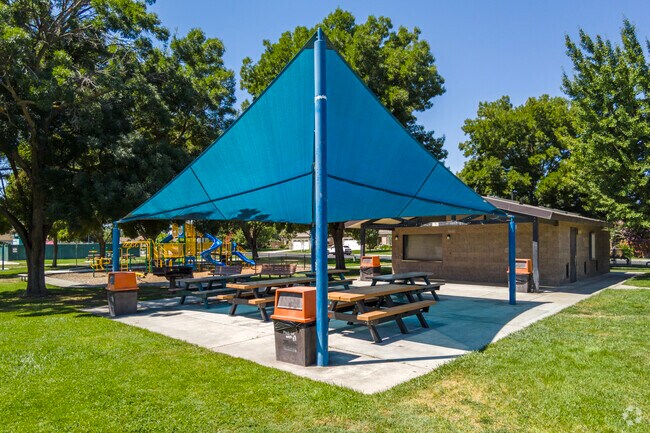Have a picnic in the shade at Rolland C. Starn Memorial Park in Hughson.