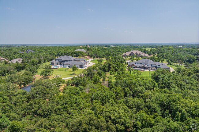 East Edmond features some sprawling estates over $1 million on multi-acre lots with open space