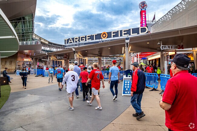 Take in a game at Target Field near Sumner-Glenwood.