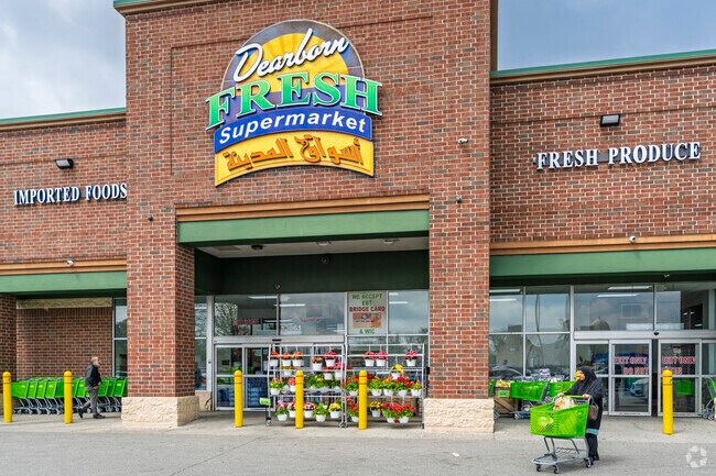 Dearborn Fresh Supermarket is a bustling Saturday stop for residents of Woodworth.