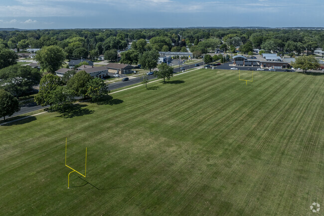 Marshall Middle School in Janesville also has a small football field.