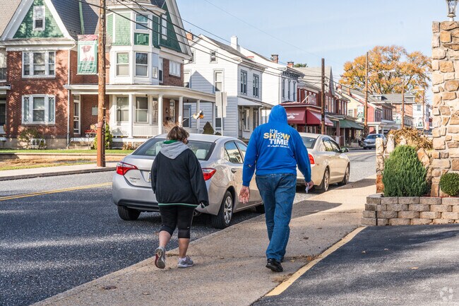 Strolling through Perry Township, where each step unveils a blend of history and charm.