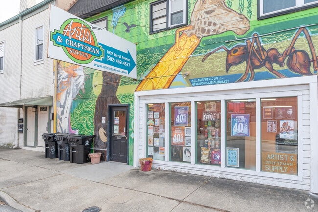 Artists Exchange in Germantown is located off Goss Avenue in a colorful storefront.