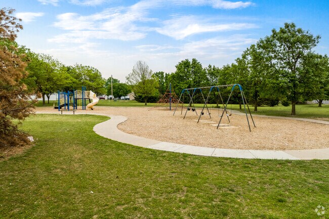 Kids can enjoy the playground at Ken-Mar’s Claude Lambe Park.
