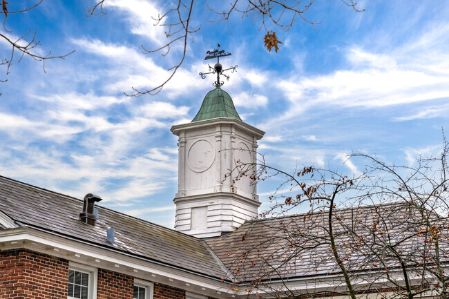 South Elementary School is in a beautiful brick building with a cupola on the roof.