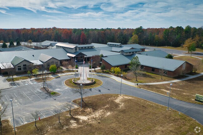 Sixth and 7th graders of Fort Gregg-Adams attend the B-plus-rated J.E.J. Moore Middle School.