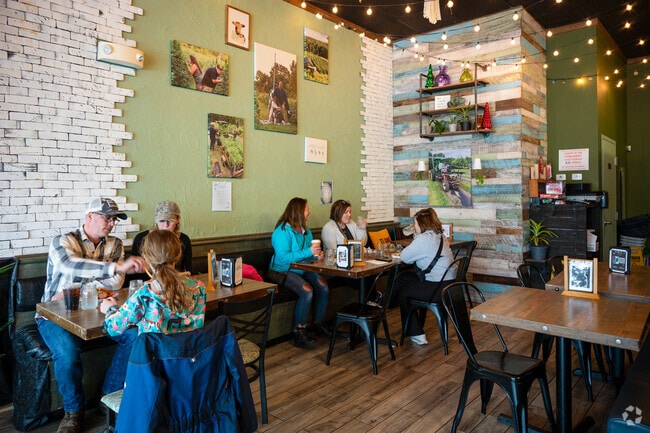 Residents delight in the cozy atmosphere at Blackstone Herbs & Martini Bar in Coventry.