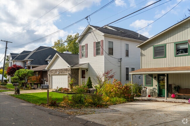 There is a wide variety of home styles in Wolverine Lake.