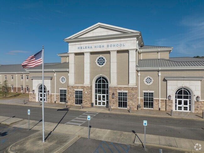 Entrance to Helena High School.