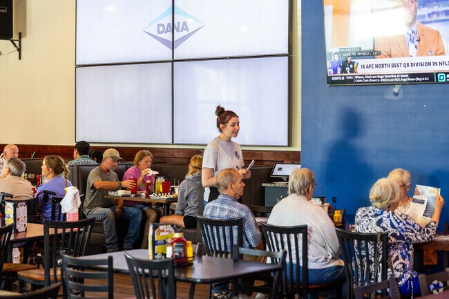 Meet with friends at Ichabods, a local spot at the southwest corner of Chesney Park.