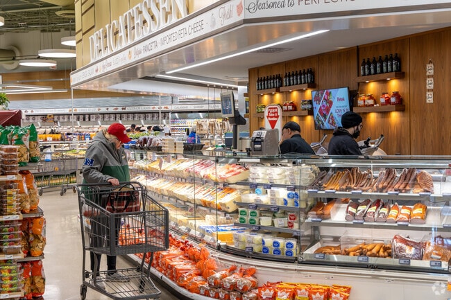 Residents of Hegewisch can shop at the local Pete's Fresh Market at the butcher bar.