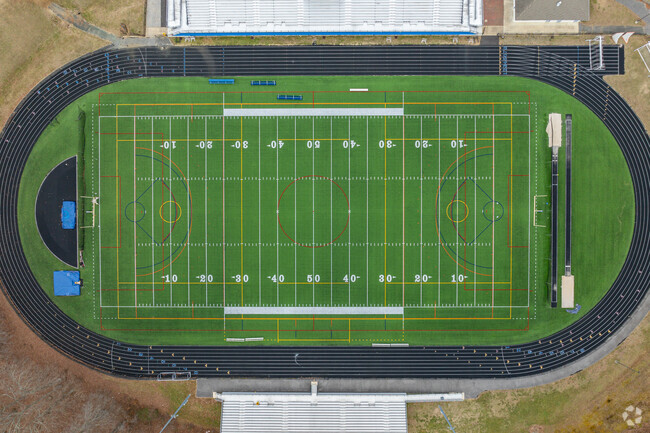 The football field at Annapolis High School.