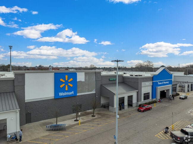 The Walmart in Riverpoint is where residents can get their weekly groceries.