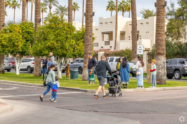 Families love the community and friendliness of their neighborhood.