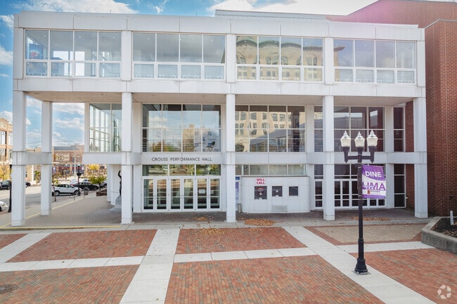 Veterans' Memorial Civic & Convention Center features shows and rental space near Lakewood West.