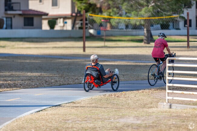 Experience serenity on a stroll through Vista Del Camino Park in South Scottsdale.