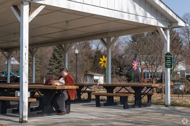 Have a picnic under the pavilion at Annie Lathrup Park in Lathrup Village.
