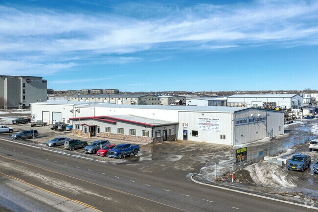 Equipment dealers out number traditional retail stores in Williston due to the oil connection.