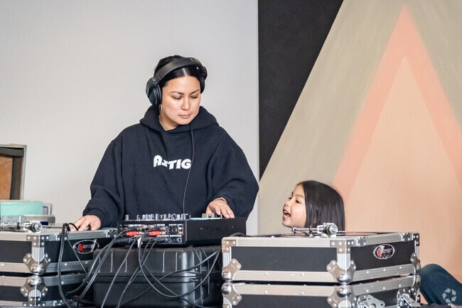 Generations share turntable skills in Mc Kinley’s creative scene.