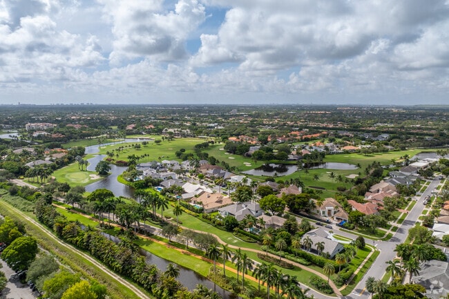 Boca Grove is built around an 18-hole championship golf course.