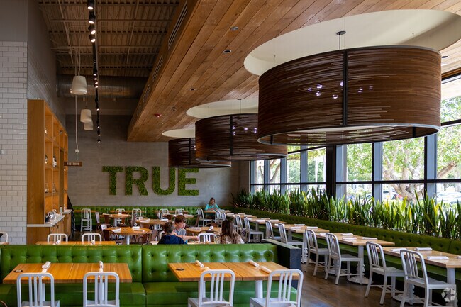 Located in the waterside shop mall the True Food vegan restaurant has dishes that everyone can enjoy.