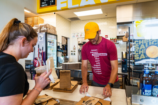 Azzip Pizza is located in College Mall and serves up delicious fusions to the community.