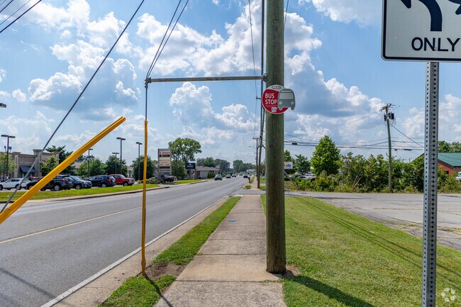 New Providence has a few bus routes for locals to get around Clarksville.
