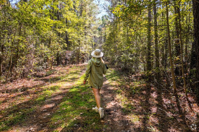 Hiking is a favorite pastime for Awendaw locals.