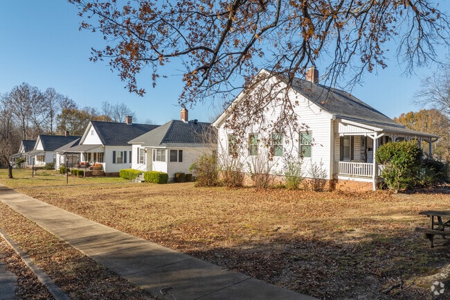 The majority of Historic Downtown Bemis homes are bungalows.