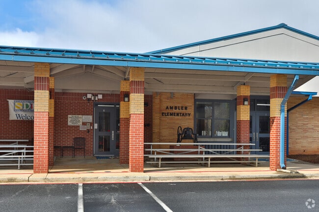 Ambler Elementary school is a favorite destination for new students to Pumpkintown.