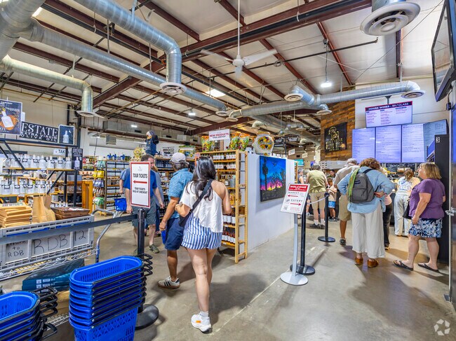 Just minutes from The Villages at Queen Creek, the Queen Creek Olive Mill offers guided tours, fresh olive oil tastings, and a welcoming outdoor café.