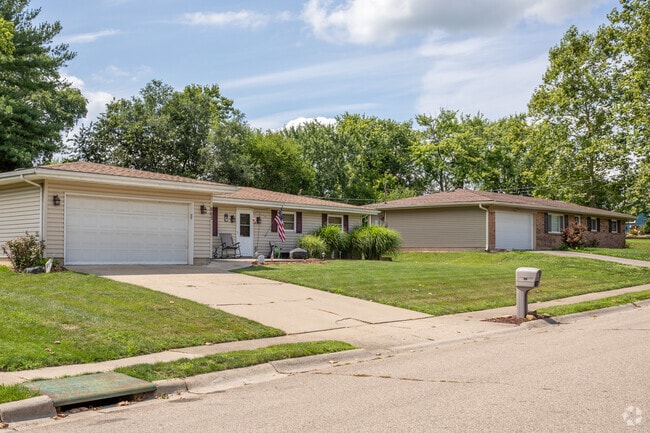Ranch style homes are common in Trenton.
