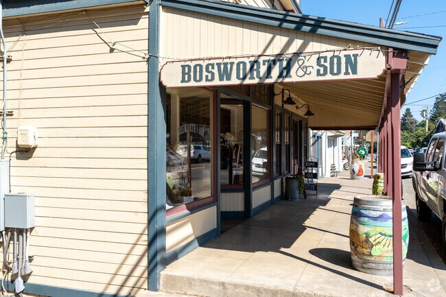 Bosworth and Son store offers a local history museum in Geyserville.