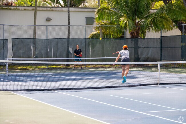 Miami Springs Tennis Center provides multiple courts for play.