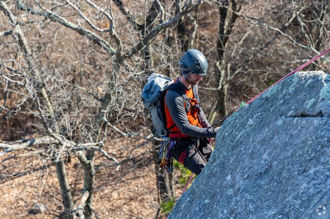 Rock Rimmon Park in Rimmon Heights offers a variety of activities such as rock climbing.