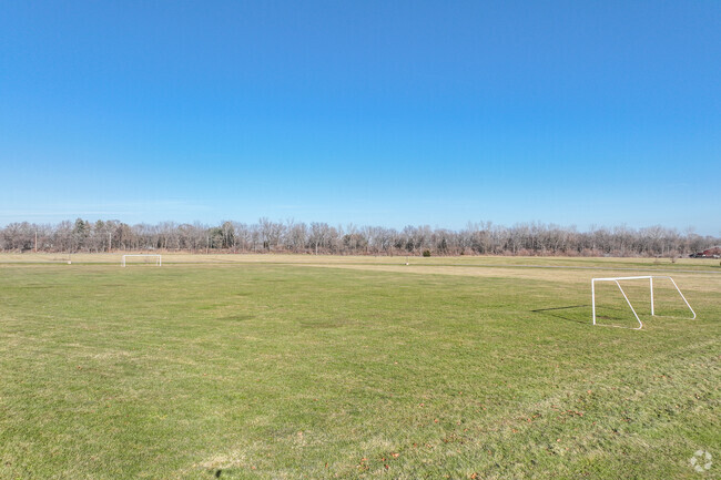 Play a game of soccer at Hebron High School.