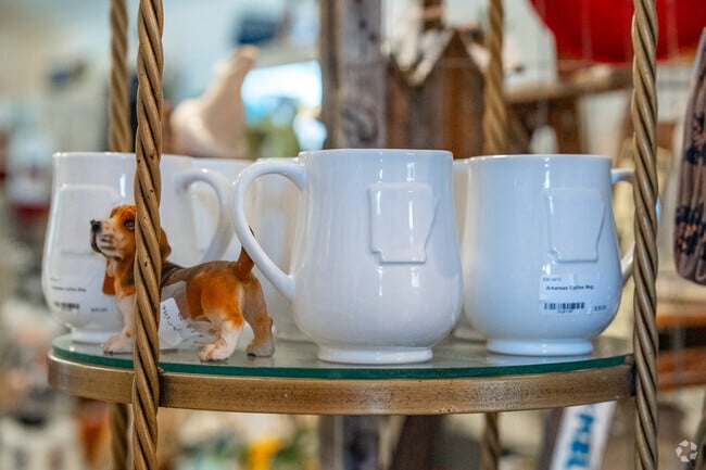 Scott shops emphasize locally sourced goods and handmade items.