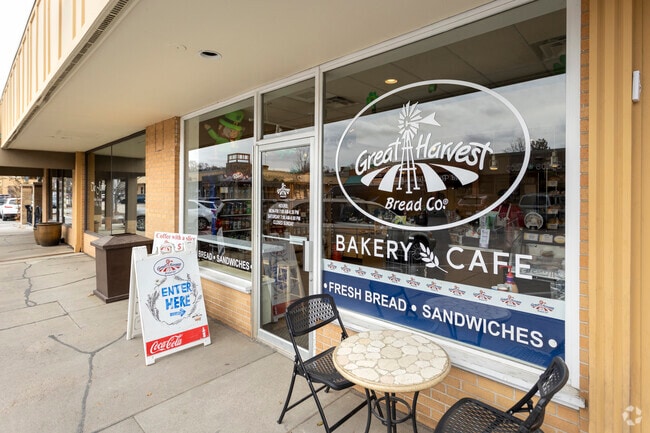 Great Harvest Bread Co. has freshly made baked bread made with grain milled in house.
