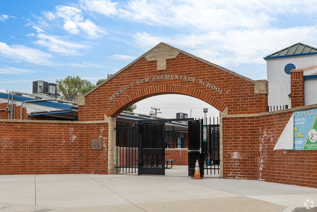 Bennett-Kew Elementary School in Inglewood, CA.