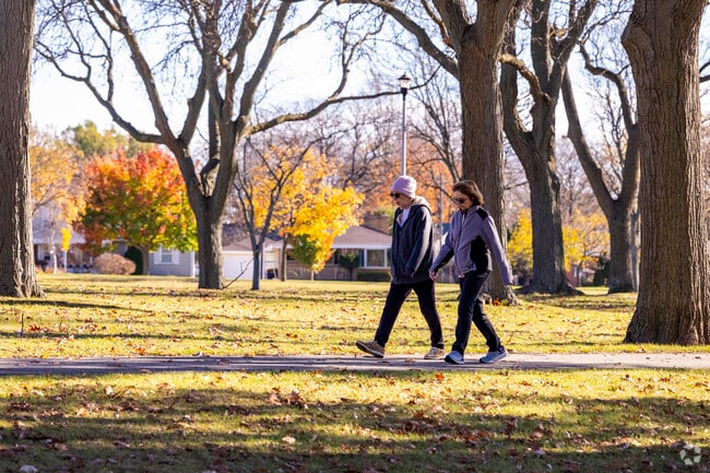 President Heights residents can get their exercise in McCarty Park.