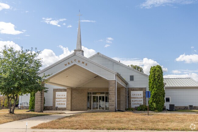 The architecture of Union Missionary Baptist Church is a treat to all passerbys.