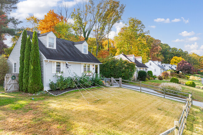 Cape Cod homes line East Whiteland’s quiet residential streets, adding charm and curb appeal.