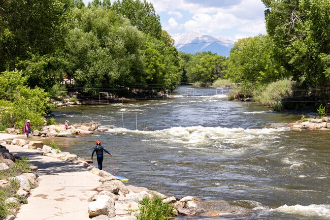 Soak in the natural beauty of the Arkansas River in Salida.