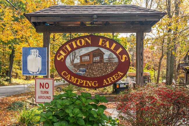 Residents of East Douglas can visit the Sutton Falls Camping Area.