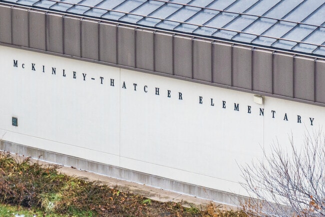McKinley-Thatcher Elementary School entrance.
