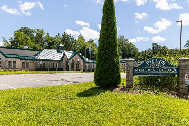Fields Memorial School serves students in grades K-8.