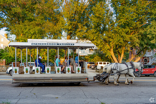 Downtown Wilmington's free trolley rides are a popular pastime for families and friends